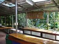 Outdoor kitchen area